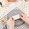 8 Sheets 4 Styles PVC Waterproof Self-Adhesive Sticker STIC-OC0001-13C-3