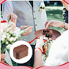 Octagon Wooden Ring Magnetic Boxes CON-WH0107-123A-5