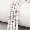 Natural Howlite Beads Strands G-G345-C01-2x4mm-1