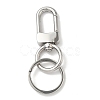 304 Stainless Steel Keychain Rings STAS-H238-02P-1