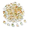 100Pcs Baking Paint Transparent Glass Beads DGLA-YW0001-35A-1
