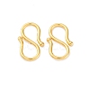 304 Stainless Steel S-Hook Clasps STAS-R157-03G-1