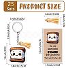 DIY Keychain Making Kits KEYC-CN0001-12B-08-2