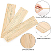 24Pcs Blank Bamboo Bookmark FIND-BC0003-45A-4