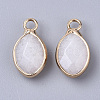 Natural White Jade Pendants G-S359-014E-2