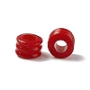 Opaque Acrylic Beads OACR-H019-24-2