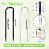 2Pcs 2 Styles Purse Chains FIND-WR0009-60-2
