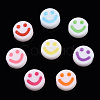 Opaque Craft Acrylic Beads X-MACR-S369-003B-01-2