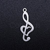 Tarnish Resistant 201 Stainless Steel Pendants STAS-Q201-JN330-1-1