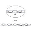 304 Stainless Steel Cable Chains CHS-CJ0001-15P-2