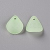 Transparent Frosted Acrylic Pendants MACR-S371-09A-728-2