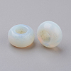Opalite European Beads X-G-G740-12x6mm-20-2