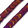 Synthetic Non-magnetic Hematite Beads Strands G-P545-I02-01A-1