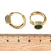 304 Stainless Steel Flat Round Hoop Earrings EJEW-P309-02G-7