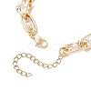 Aluminium Cable Chain Bracelets BJEW-JB12232-4