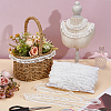 25M Nylon with Spandex Lace Wrinkle Ribbon OCOR-BC0009-48A-4