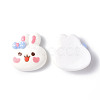 Opaque Resin Cabochons CRES-P023-02D-2