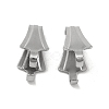 Non-Tarnish 304 Stainless Steel Snap on Bails STAS-P319-31P-2