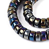 AB Color Plated Opaque Glass Beads Strands GLAA-T026-4x8mm-P01-3