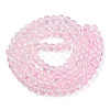 Transparent Crackle Baking Paint Glass Beads Strands X1-DGLA-T003-01A-14-2