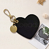 3Pcs PU Leather Pendant Decorations KEYC-CL0001-54-4