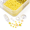 DIY 10 Style ABS & Acrylic Beads Jewelry Making Finding Kit DIY-N0012-05I-2