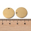 304 Stainless Steel Pendants STAS-Q308-09K-G-3