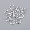 304 Stainless Steel Open Jump Rings X-STAS-E464-09C-S-2