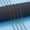 Brass Twisted Chains CHC-Q001-02B-8
