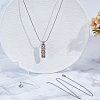 DIY Stainless Steel Pendant Necklaces Making Kits DIY-CN0003-75RG-4