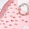 100Pcs Synthetic Aqua Terra Jasper Beads G-SP0001-34-6