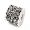 304 Stainless Steel Twisted Chains Curb Chains CHS-B009-01A-P-2