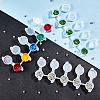 Plastic Paint Pots Strips DIY-PH0027-10-7