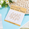 30Pcs Brass Cabochon Connector Settings KK-BBC0025-25-6