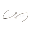Non-Tarnish 316 Surgical Stainless Steel Earring Hooks STAS-P336-07B-P-2