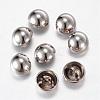 Alloy Shank Buttons BUTT-D054-15mm-06P-1