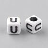 Opaque Acrylic Beads SACR-Q188-02U-2