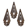 Walnut Wood Pendants WOOD-A025-08-1