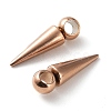 Ion Plating(IP)  201 Stainless Steel Pendants STAS-M323-28RG-1-3