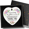 Printed Porcelain Hanging Ornaments HJEW-WH0056-002-1