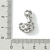 Rack Plating Brass Cubic Zirconia Pendants KK-S378-02P-L-3