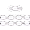 Tarnish Resistant 304 Stainless Steel Rolo Chains CHS-F009-04-P-2