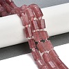 Natural Strawberry Quartz Beads Strands G-G162-D06-01-2