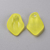 Transparent Frosted Acrylic Pendants MACR-S371-03A-717-2