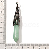 Natural Green Aventurine Pointed Big Pendants G-P560-02R-10-3