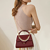 2Pcs 2 Style Resin Imitation Pearl Crossbody Purse Straps FIND-WR0009-54-4