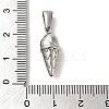 Non-Tarnish 304 Stainless Steel Pendants STAS-B053-33P-3
