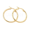 201 Stainless Steel Hoop Earrings SA-CBA4A0D-16G-E-4