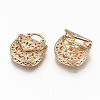 Brass Micro Pave Cubic Zirconia Pendants X-KK-S359-038-RS-3