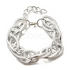Punk & Hiphop Style Alloy Rolo Chains Link Bracelets for Women Men LS-BJEW-K270-01P-4